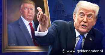 Trump razend over ‘opzettelijk vervormd’ portret: ‘Dat van Obama ziet er wel prachtig uit’