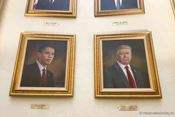 Trump’s portrait to be taken down at Colorado Capitol after president claimed it was `distorted’
