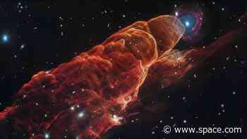 'Cosmic tornado' swirls in breathtaking new James Webb Space Telescope image