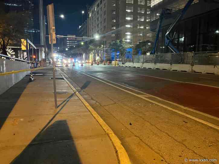 'It's terrifying': Glass falls for a second time from downtown Austin building