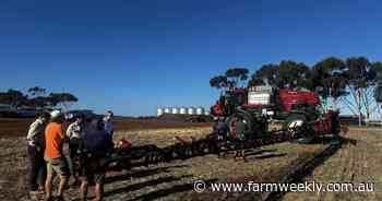 Farmers Centre's 'Ride and Drive day' shows off Case IH's SenseSpray camera