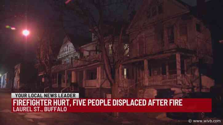 5 displaced by fire on Laurel St.