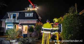 Brand op zolder van woning in Wijchen