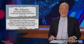 Jon Stewart Thinks He May Be in the ‘Bomb Yemen’ Chat Group
