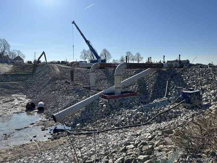 Eerste water stroomt donderdag Julianakanaal weer in