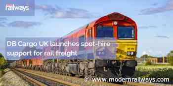 DB Cargo UK launches spot-hire support for rail freight
