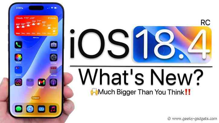 iOS 18.4 Release Candidate: Key Updates & Changes
