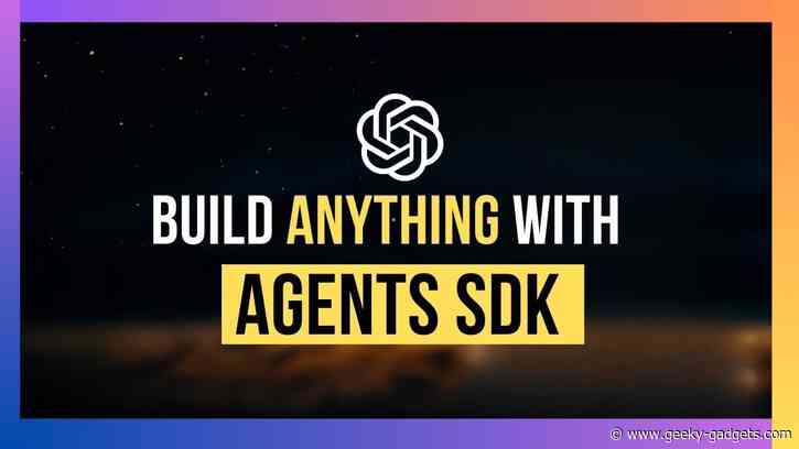 Using OpenAI’s Agent SDK to Build Smarter AI Systems for Intelligent Automations