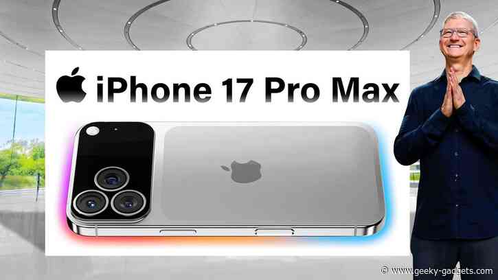 iPhone 17 Pro Max: Revolutionary Battery Upgrades Revealed