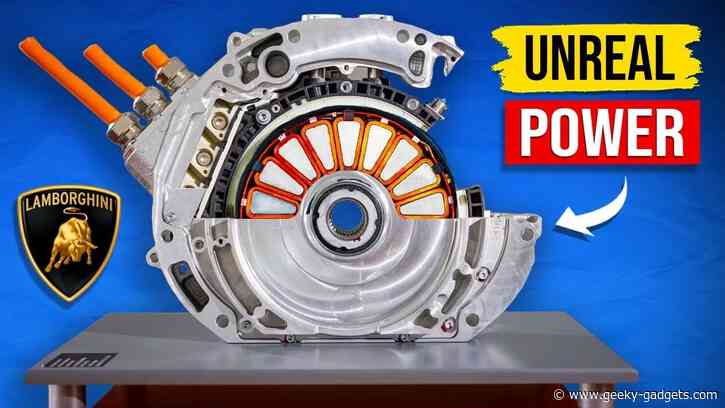 How Lamborghini’s Tamario Redefines Hybrid Performance with Axial Flux Motors