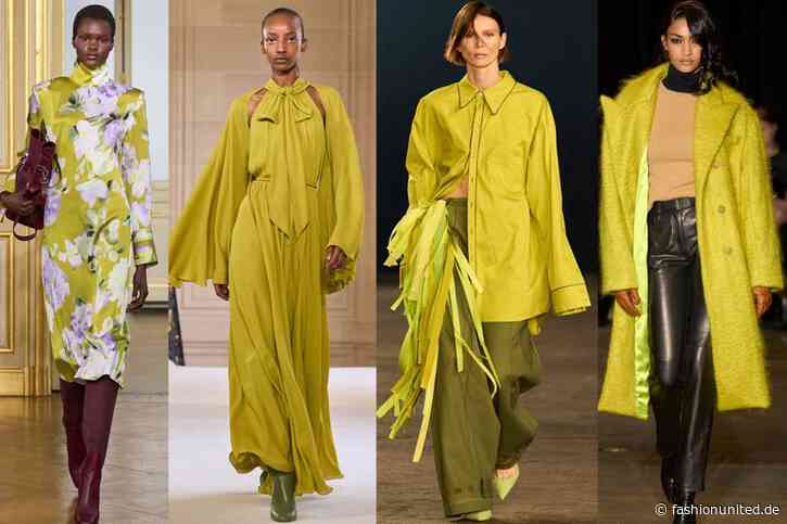 Farbtrend HW25: Gelbgrün wird als neutrale Farben verwendet