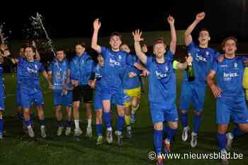Kampioenenmaker Thomas Timmerman is stilaan bekomen van titelfeest van SV Rumbeke: “De champagne ging er goed in”