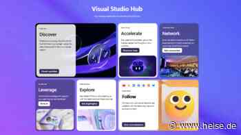 Microsoft: Neuer Visual Studio Hub bündelt Informationen zur IDE
