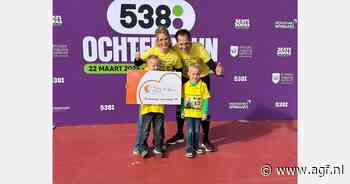 Hardlopende groenteman haalt ruim 20.000 euro op voor kinderoncologie
