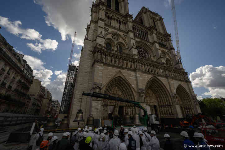 Man Paraglides Off Notre-Dame Cathedral in Paris, Experts Say Megalith Auctioned in London Is Fake, and More: Morning Links for March 25, 2025