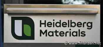 Heidelberg Materials-Aktie stärker: Dividende wird um 10 Prozent erhöht