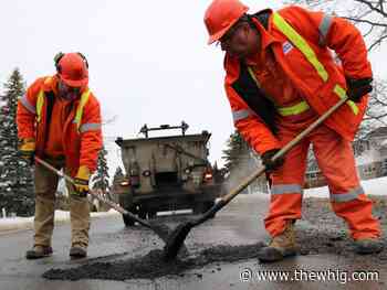 Pothole season in Kingston returns as milder temperatures arrive