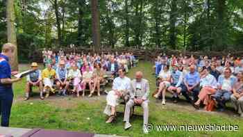 Takkenwal aan groene kathedraal verdwijnt