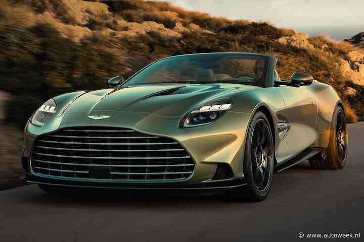 Aston Martin Vanquish Volante: open levensgenieter met machtige V12