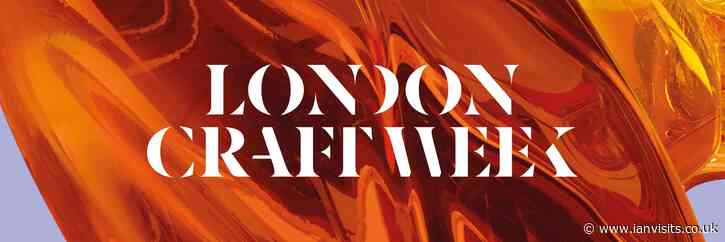 Get crafty with lots of hands on workshops during London Craft Week