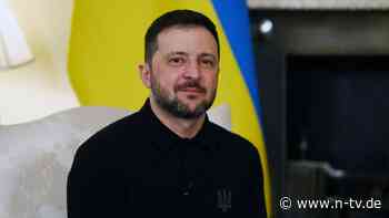 Der Kreml in Flammen: Selenskyj reizt Moskau mit Wanddekoration