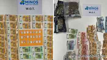 Politie Minos vat drie drugsdealers in één weekend: cocaïne, cannabis en 7.750 euro in beslag genomen