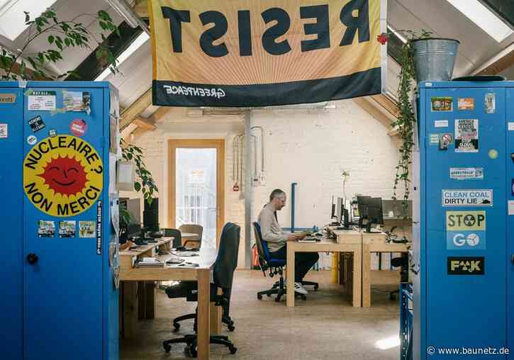 Greenpeace am Kanal - Umbau in Brüssel von archipelago