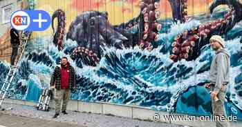 100 Meter lang: Das längste zusammenhängende Graffiti in Kiel