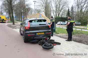 Scooter 150 meter meegesleurd na aanrijding