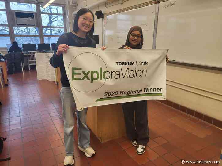 Bronx Science students named regional winners for prestigious ExploraVision contest