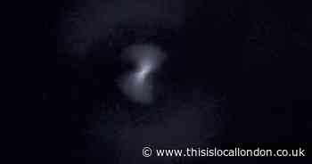 Mysterious glowing orb seen hovering above Collier Row gardens