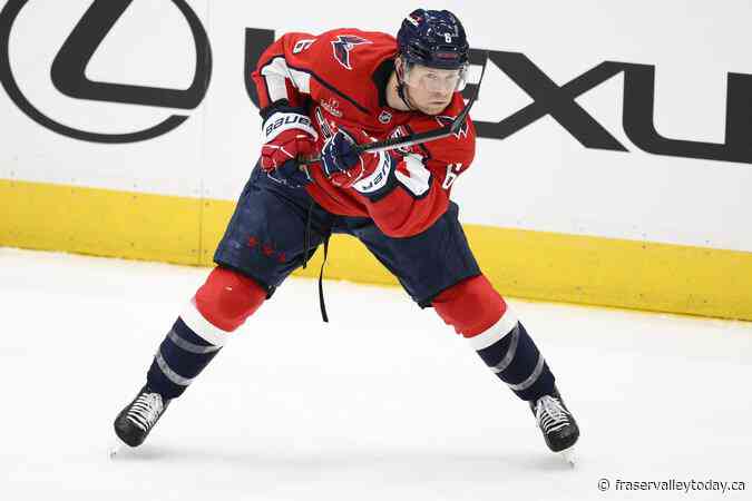 Capitals re-sign defenseman Jakob Chychrun to an 8-year extension worth $72 million