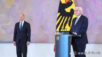 "Die Leistung verdient Respekt": Steinmeier entlässt Scholz und verpflichtet ihn, weiterzumachen