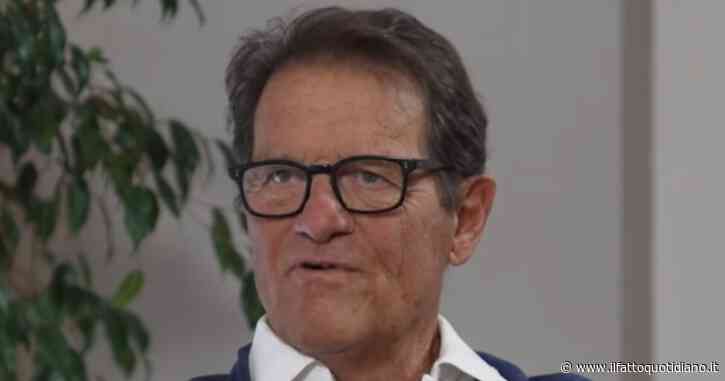 Capello: “Ibra prima di me faceva la foca. Totti non dribblava. Beckham? Buon giocatore. Baggio aveva tutto”