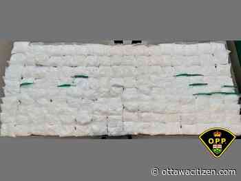 Large quantity of suspected meth pills seized after Highway 417 traffic stop