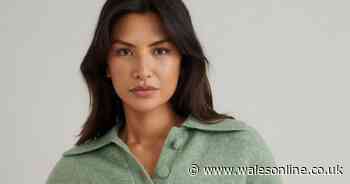 Nobody's Child 'chic' green polo jumper that is the 'go-to knit for the season' now over £20 off