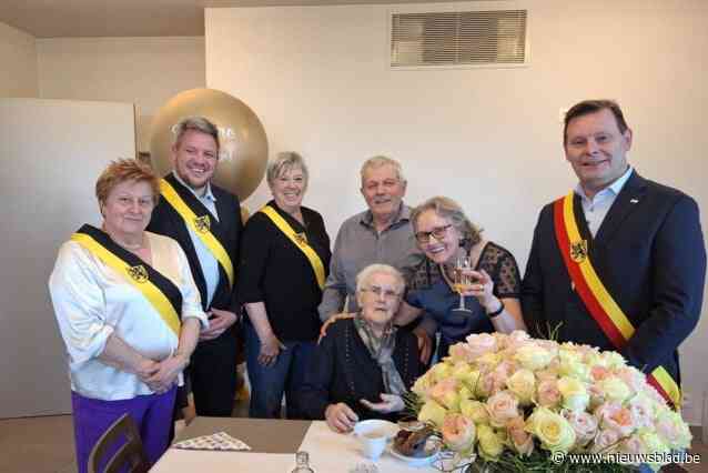 Yvonne Vanpamel (102) oudste inwoner van Wingene en Ruiselede