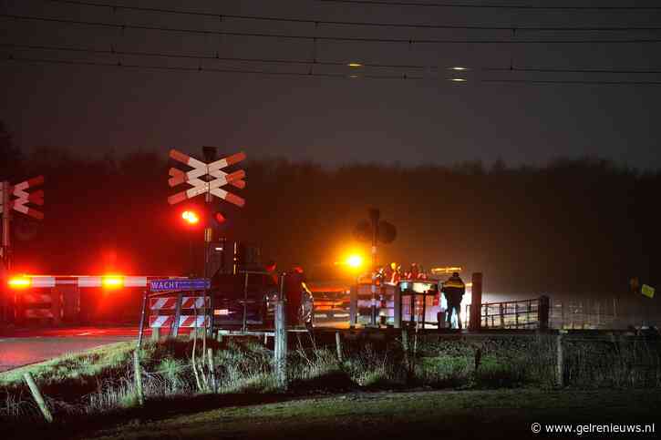 Treinverkeer stil door aanrijding op spoor