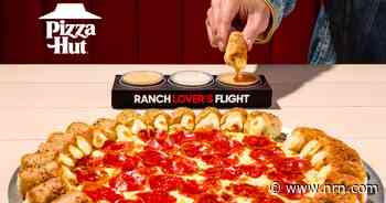 Pizza Hut launches Ranch Lover’s dipping sauce flight