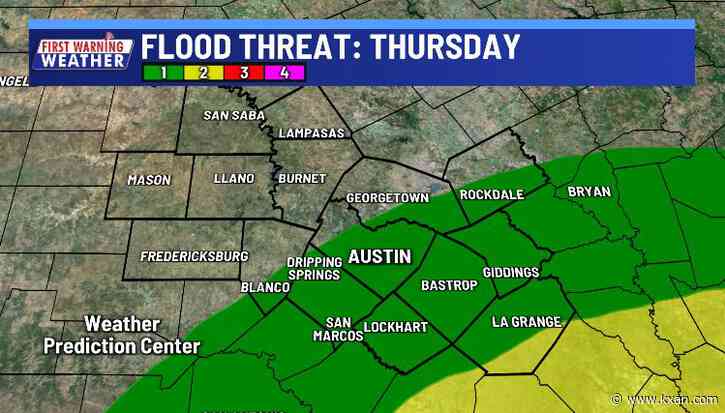 Rain and storms return late Wednesday into Friday