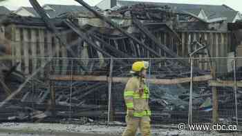 Large fire destroys 4 newly built vacant townhouses in Markham
