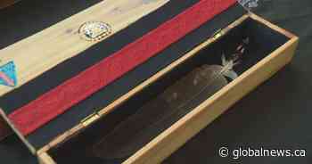 Calgary Police Service receive 15 blessed eagle feathers in act of reconciliation