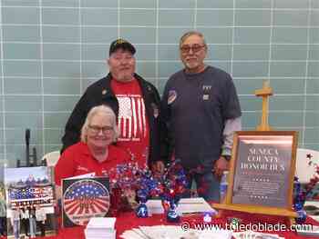 WIN Waste pays for this fall's first group of Seneca County Honor Bus veterans