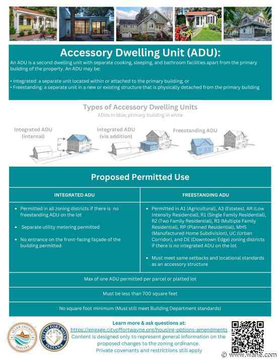 Fort Wayne City Council passes ADU ordinance