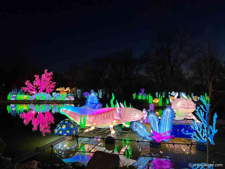 Lanterns light up at Fort Wayne Zoo with Glo Wild