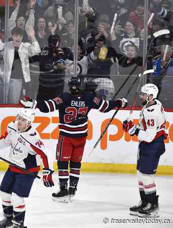 Jets thrilled to KO the Caps 3-2 in OT, despite Ovechkin’s late goal