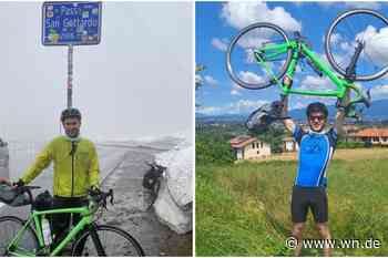Albachtener radelt durch Europa – für den guten Zweck