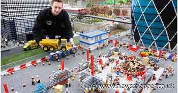 Legoland unveils new London skyline made of TWO MILLION bricks