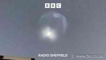 Mysterious lights spotted over Sheffield