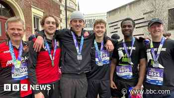 Teenagers run in memory of school stabbing victim